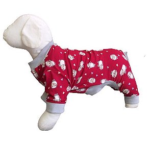 Pijama para Cachorro - Roupa para Dormir Pet - Dog Feliz - Pet shop Online