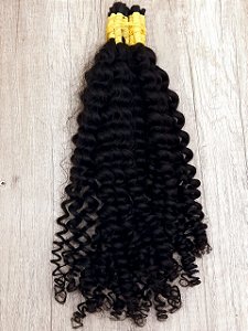 Cabelo Natural Permanente Cacho Dois 75cm - 50g