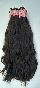 Cabelo Natural Indiano Ondulado 55cm - 50g