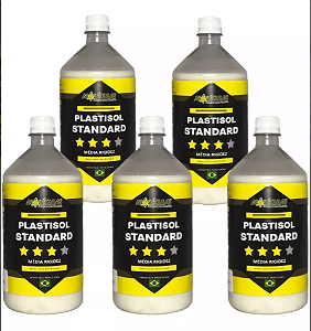Plastisol Standard 1 Kg - 5 unidades