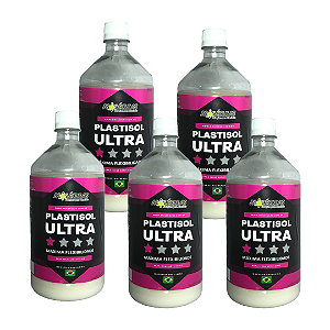 Plastisol Ultra 1 Kg - 5 unidades