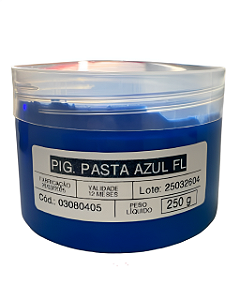 Pigmento em Pasta Azul FLUOR 250g