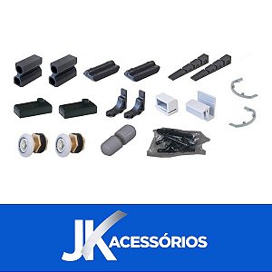 KIT DE ACESSÓRIOS PARA BOX DE BANHEIRO FRONTAL