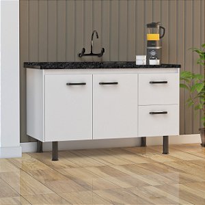 Gabinete Madeira Branco 00931 1.44MT
