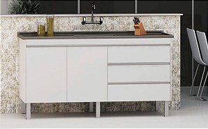 Gabinete Madeira Branco 01621 1.14MT