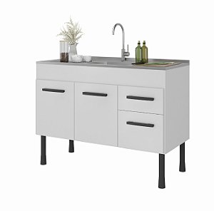 Gabinete Madeira Branco 00721 1.14MT