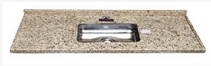 Pia granito Ornamental Cuba rasa/Acabamento simples 1.00MT 0901