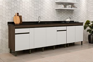 Gabinete Madeira Avelato/Branco 29361 2.24MT