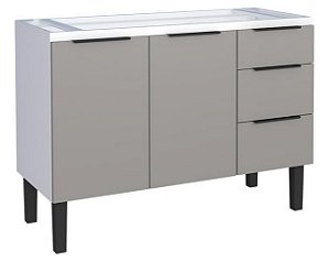Gabinete aço Cinza 1.17 MT 390222