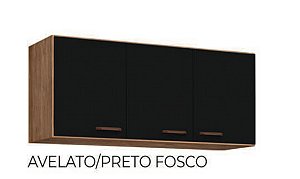 Aéreo Madeira Copacabana Avelato/Preto 1.44MT