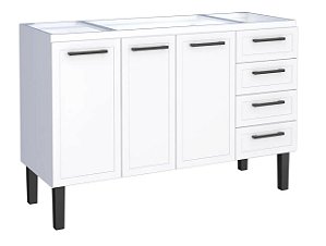 Gabinete aço Branco 0272121 1.34MT