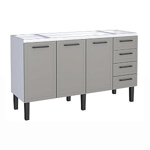 Gabinete aço Cinza 0273124 1.53MT