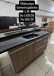 Gabinete cozinha 1.44 última peça saldão promoção