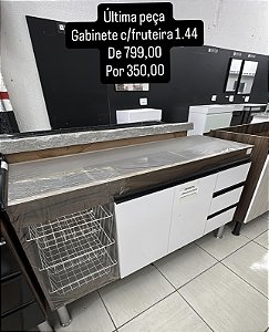 Gabinete cozinha 1.44 última peça saldão promoção