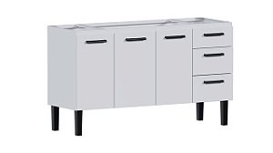 Gabinete aço Branco 48831 1.44MT