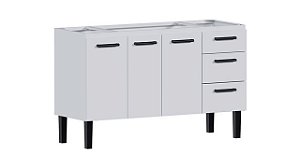 Gabinete aço Branco 4882121 1.34MT