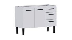 Gabinete aço Branco 48821 1.17MT