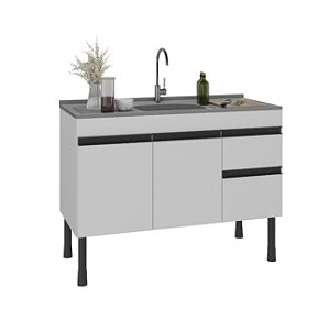 Gabinete Madeira Branco 49021 1.14MT