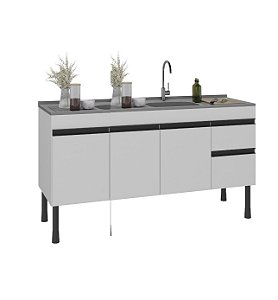 Gabinete Madeira Branco 49031 1.44MT