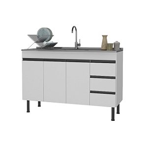 Gabinete Madeira Branco 00321 1.14MT