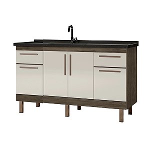 Gabinete Madeira Avelato/Off White 292344 1.44MT