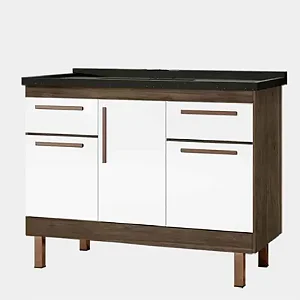 Gabinete Madeira Avelato/Branco 29221 1.14MT