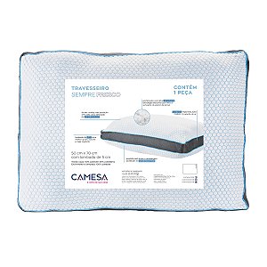 Travesseiro Sempre Fresco 50x70cm Ecopluma Anti Calor Camesa
