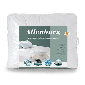 Capa Protetor Impermeável Solteiro Com Elastico - Altenburg
