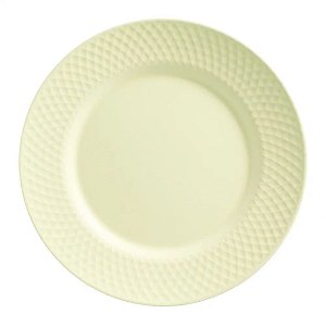 Conjunto de 6 Pratos Rasos Soft Yellow