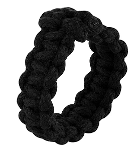 Porta Guardanapo Cordão Preto