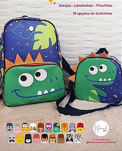 Kit Mochila Grande + Lancheira Térmica