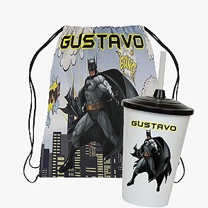 Kit 20 Sacochilas com copo