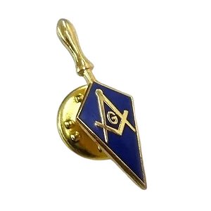 Pin Trolha Colher de Pedreiro-Azul