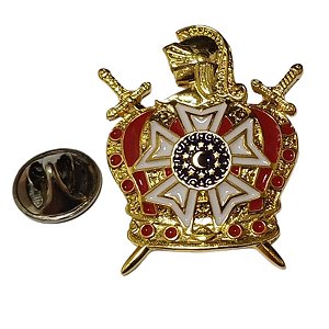 Pin Boton DeMolay - Grande