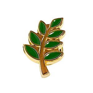 Pin Broche Folha de Acácia