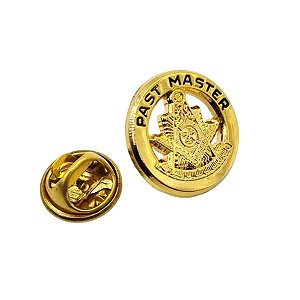 Pin Botton Broche Past Master Maçom