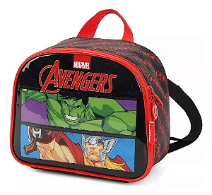 Lancheira Avengers Vermelho Luxcel