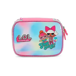 Estojo Escolar Box LOL Surprise Pink