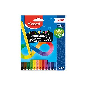 Lapis de Cor Maped Infity 12x1 cores