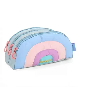 Estojo Escolar Triplo Petit UP4YOU Azul