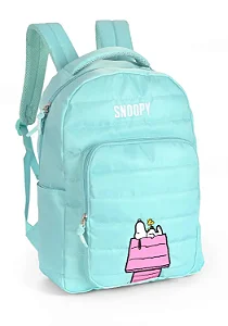 Mochila Costas Snoopy Azul Turquesa