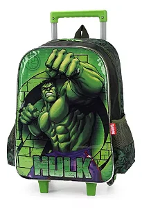 mochila com rodas hulk preto