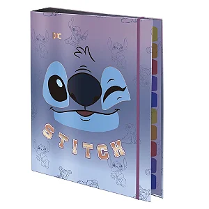 Caderno argolado colegial stitch