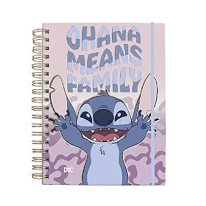 Caderno smart universitário stitch