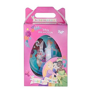 Guache Criativo Princesas com Surpresas Artísticas - Ovo de Páscoa