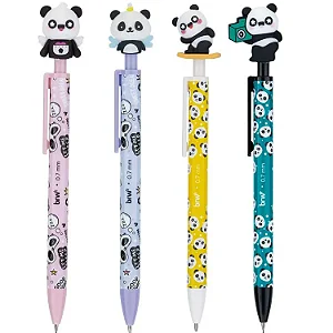 Lapiseira Plástica Divertida 0,7mm Panda Colors
