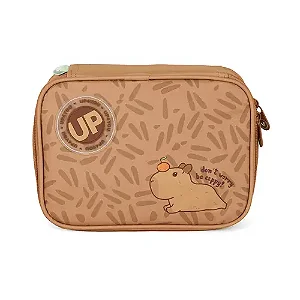 Estojo Box Capivara Marrom UP4YOU Luxcel