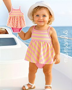 Body Menina Carters Sunsuit Colors