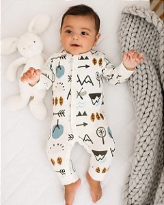 Macacão Bebê Forest Minimalista