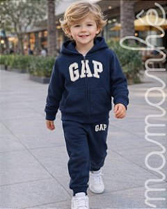Conjunto Moletom Infantil Gap Marinho